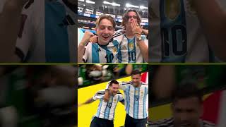 Come si festeggia un gol di #Messi❓⚽🥳🇦🇷