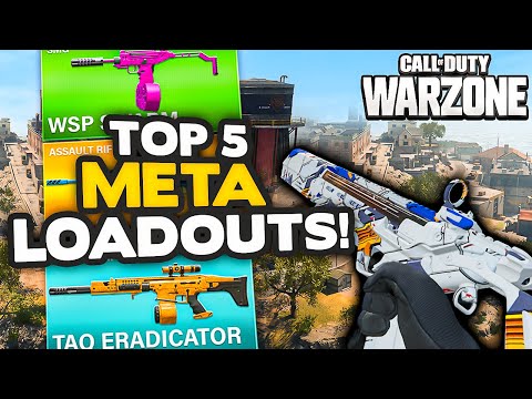 NEW TOP 5 META LOADOUTS for REBIRTH ISLAND! (Warzone Season 5)