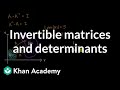 Understanding Matrices and Their Inverses