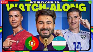 Portugal v Uzbekistan FIFA World Cup LIVE Watchalong | TFHD