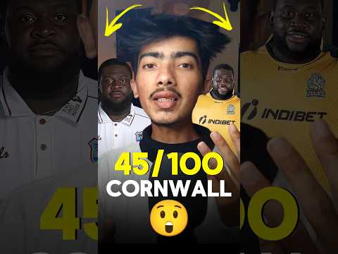 Fastest 100 of Rahkeem Cornwall 😲 #shorts #cricket