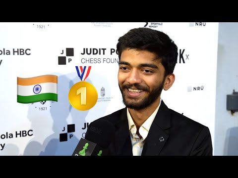 Gukesh's Interview After Winning Gold 🥇 For India at 2024 Chess Olympiad