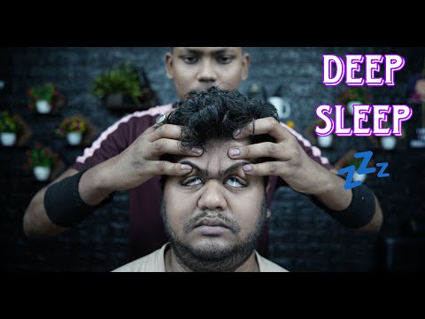 Mind Relaxing ASMR Deep Sleepy Scratching Head Massage | Indian Tapping & Scratching ASMR Therapy