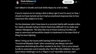 PirateSoftware Situation