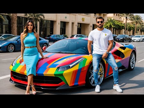 PICKING UP UBER RIDES IN MY RAINBOW FERRARI !!