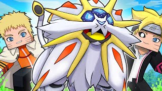 SOLGALEO APARECEU no MUNDO de NARUTO Minecraft !