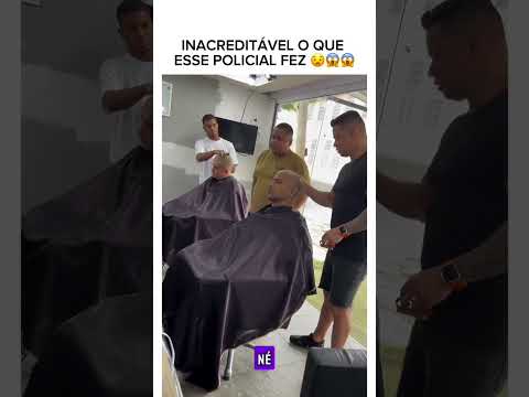 O brabo na barbearia se dá mal