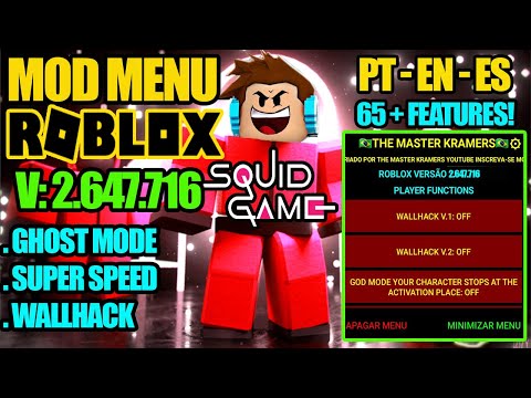 ROBLOX MOD MENU v2.647.716 SAIU NOVA ATUALIZAÇÃO DOWNLOAD!