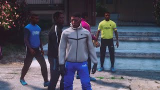 GTA 5 - LES GANG ENNEMIE SONT LA ON REMET DE L'ORDRE DANS LE QUARTIER !