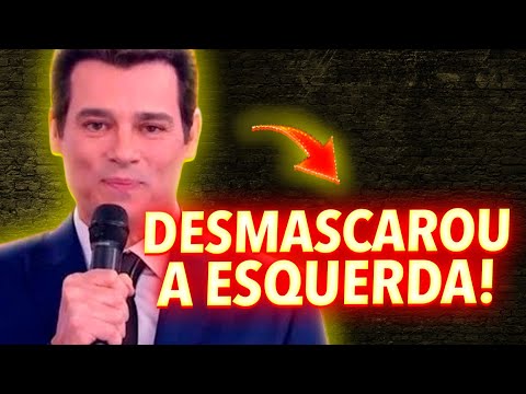 O APRESENTADOR DO SBT CELSO PORTIOLLI DESMASCAROU JORNALISTA ESQUERDISTA QUE POLITIZOU COM NOME DELE