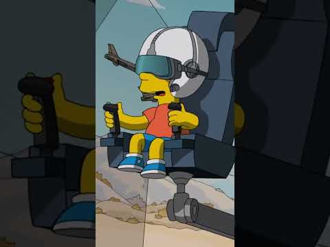 Барт в видеоигре💀 - Симпсоны #симпсоны #simpsons #shorts