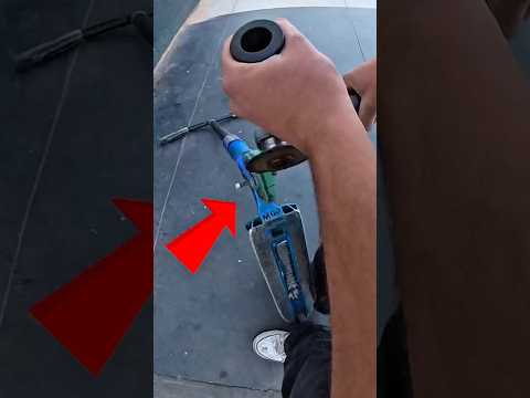Le deje las ruedas “perfectas” 💀 #insta360 #skate #scootering #skatepark @insta360