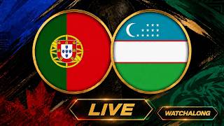 🔴 Portugal - Uzbekistan | WM 2026 | LIVE-WATCHALONG