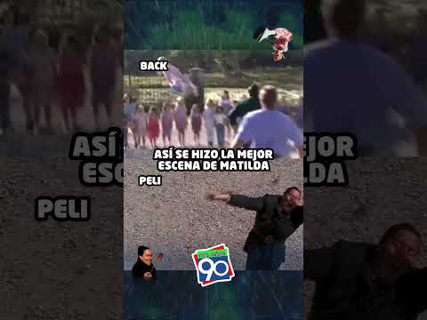 Así se hizo la mejor escena de Matilda Película 1996 - Mis Años 90 #misaños90 #los90 #matilda