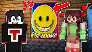 We Found A Scary Hidden VERITY Paintings in Minecraft ( Tagalog )