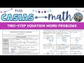 Applying Two-Step Equations to Real World Problems