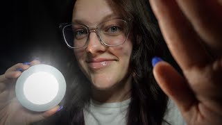 ASMR w Your Eyes Closed: Rare Light Triggers for Deep Sleep -follow my instructions, ear-to-ear asmr