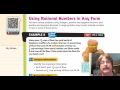Exploring Operations with Rational Numbers