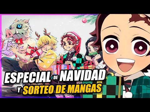 ¿LOS PERSONAJES DE KIMETSU CELEBRAN LA NAVIDAD? ESPECIAL NAVIDEÑO + Sorteo Detrás de la voz!