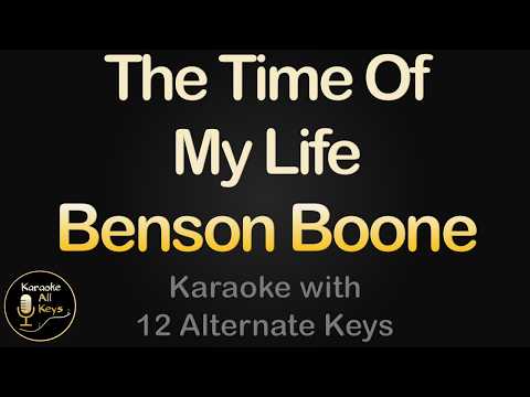 Benson Boone – The Time Of My Life Karaoke Instrumental Lower Higher Female & Original Key