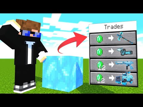 Minecraft But You Can Trade With Blocks!