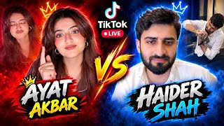 13 September 2026 Tiktok Live Match Ayat Akbar vs Haider Shah | Funny Moment 🤣🤣