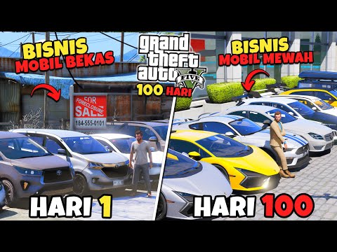 100 Hari Di GTA 5 Dari Bisnis Mobil Bekas Sampai Punya Bisnis Mobil Mewah