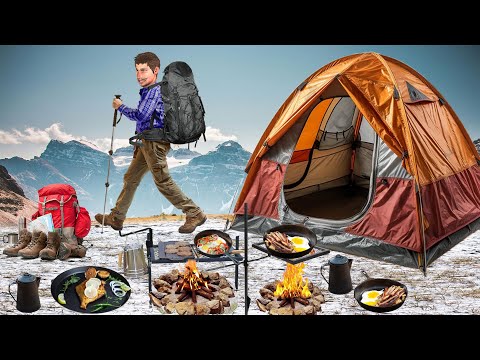 Solo Camping Survival Challenge World's Most Dangerous Mountain Trek Hindi Kahaniya Moral Stories