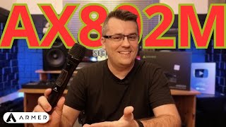 Microfone Sem Fio AX802M Armer - Será Que Presta?