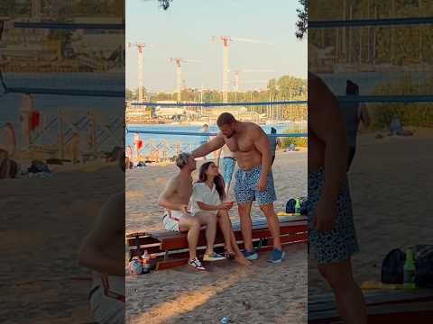 Flirted with the Wrong Girl and Had to Escape with Parkour!😂🫣 #kiryakolesnikov #funny #parkour