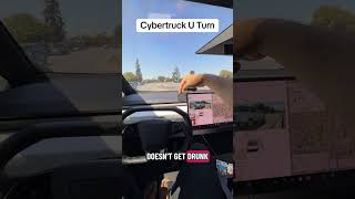 Cybertruck fsd u turn