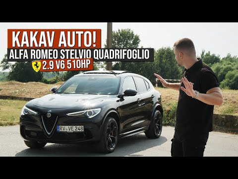 Alfa sa Ferrari motorom! Stelvio QV 510hp