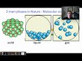 Phases of Matter and Molecular Behavior