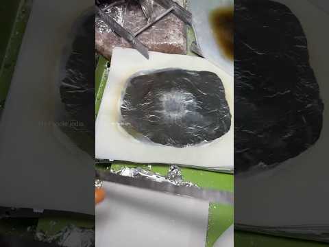 क्या चाँदी का वर्क माँसाहारी होता है? और इसे factory में कैसे बनाते हैं😱
