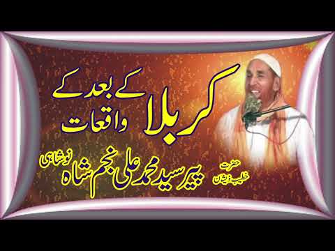 Najam Shah Bayan Karbala se Wapsi | Waqia karbala | Najam Shah | Karbala Ka Bad Kia Hoa ?