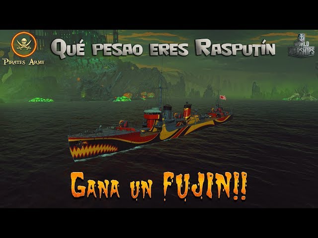 World of Warships Español - Concurso Halloween - Qué pesao eres Rasputin