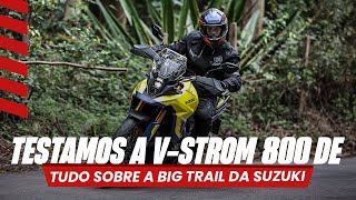 TESTAMOS A V-Strom 800 DE | Tudo sobre a big trail da Suzuki