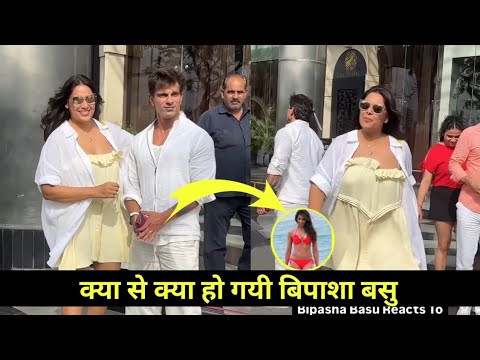 Bipasha Basu latest viral video with husband and daughter | Bipasha Basu look after pregnancy