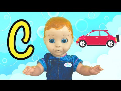 Funny learning Alphabet with Luvabella Doll