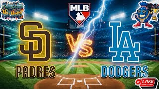 Live 🚨 MLB Padres Vs Dodgers Baseball On Independence Day MLB The Show 26 Simulation Game #mlb