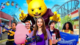 Roblox Theme Park Tycoon In Real Life! (Shiloh & Bros Reaction)