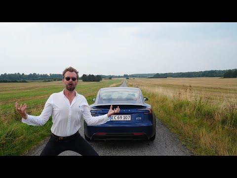 NY TRACK TESLA! MODEL 3 PERFORMANCE - FØRSTE “ÆRLIGE” TEST I DK