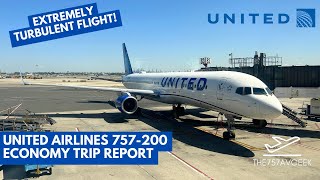 TRIP REPORT | United Airlines (ECONOMY) Boeing 757-200 | Newark (EWR) to Los Angeles (LAX)