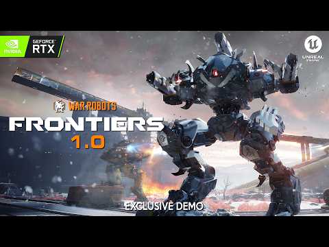 WAR ROBOTS FRONTIERS 1.0 Exclusive Cyclops Gameplay | Unreal Engine 5 Mecha Game like ARMORED CORE