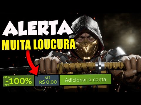 ALERTA ⚠️- Jogo de R$127 por R$6.37, Mortal Kombat, God of War, Jogos AA e Mais!