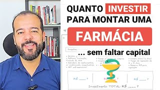Quanto Investir para Montar uma Farmácia?