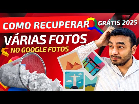 Como RECUPERAR FOTOS E VIDEOS do GOOGLE FOTOS pelo CELULAR e COMPUTADOR