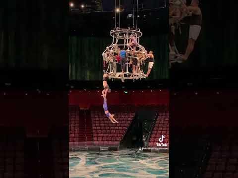 Who do you trust to catch you?? ? #circus #acrobat #performer #flip