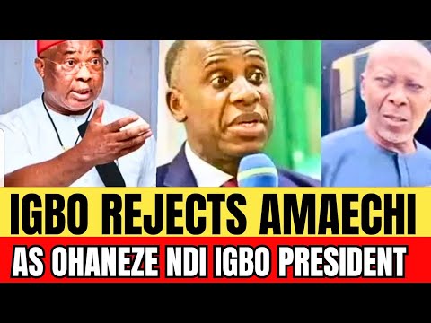 BIG TENSION🔥IGBOS REJECTS ROTIMI AMAECHI AS PRESIDENT OF OHANAEZE