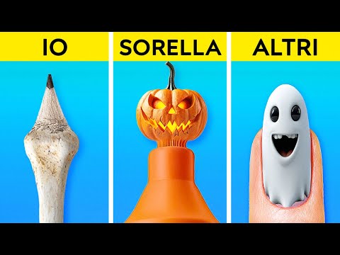 NUOVA Sfida Artistica di Halloween su 123 GO! CHALLENGE! Idee Spaventose a Decorazioni da Paura 🎃